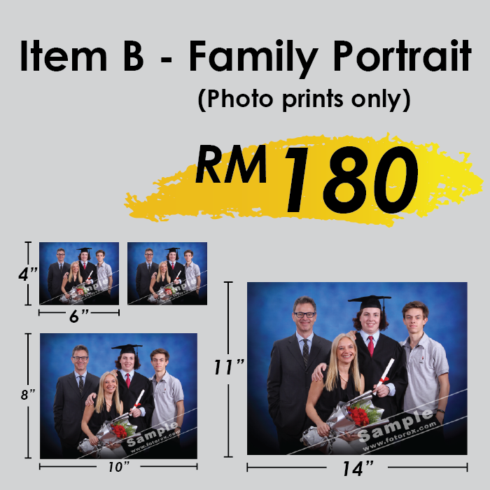 ISKLGB - Item B - Family Portrait - RM180