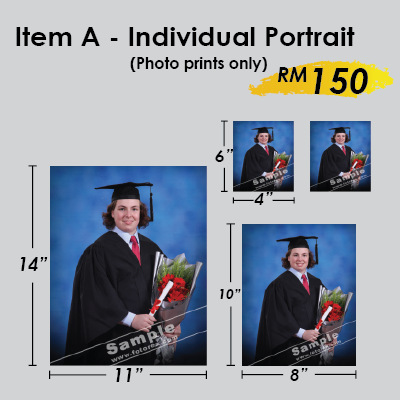 ISKLGA - Item A - Individual Portrait - RM150